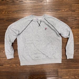 Grey FILA Crewneck (Women’s XL)